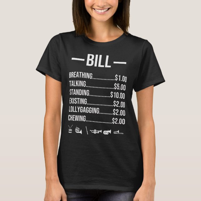 T-shirt Directeur de bande Marching Band Music Conducteur (Devant)
