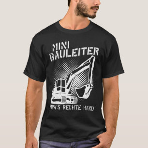 T-shirt Directeur de chantier constructeur bâtiment constr
