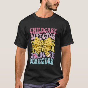 T-shirt Directeur de garderie Fournisseur de garderie Prés