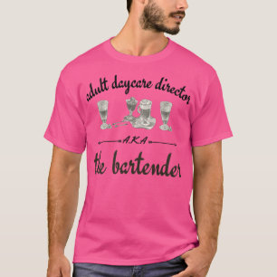 T-shirt Directeur de la garderie pour adultes AKA le barma