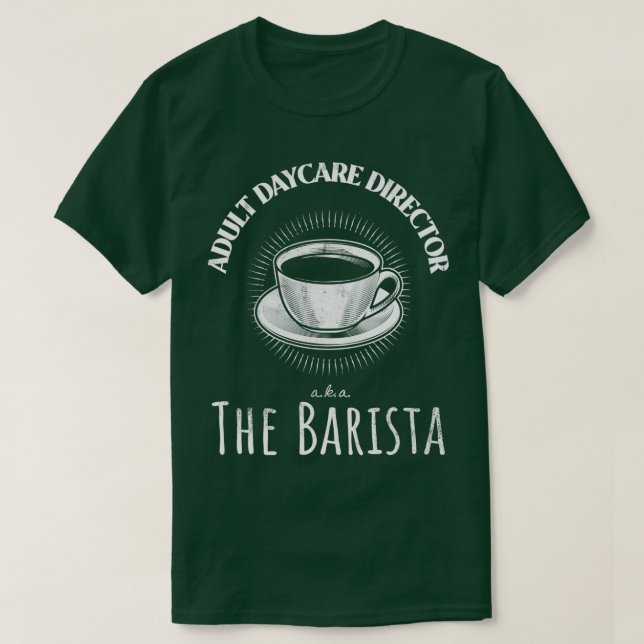 T-shirt Directeur de la garderie pour adultes alias le bar (Design devant)
