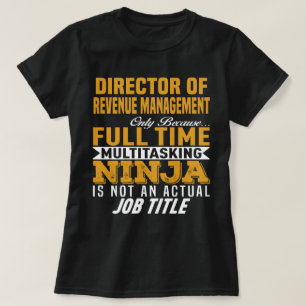 T-shirt Directeur de la gestion du revenu