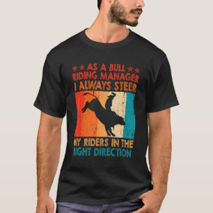 T-shirt Directeur de l'équitation Bucking Rodeo Sport 1