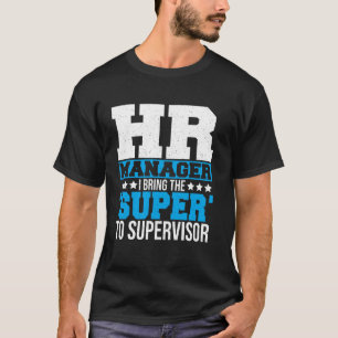 T-shirt Directeur des RH bureau collègue Ressources Humain