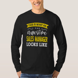 T-shirt Directeur des ventes titre de poste employé drôle