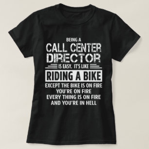 T-shirt Directeur du centre d'appels