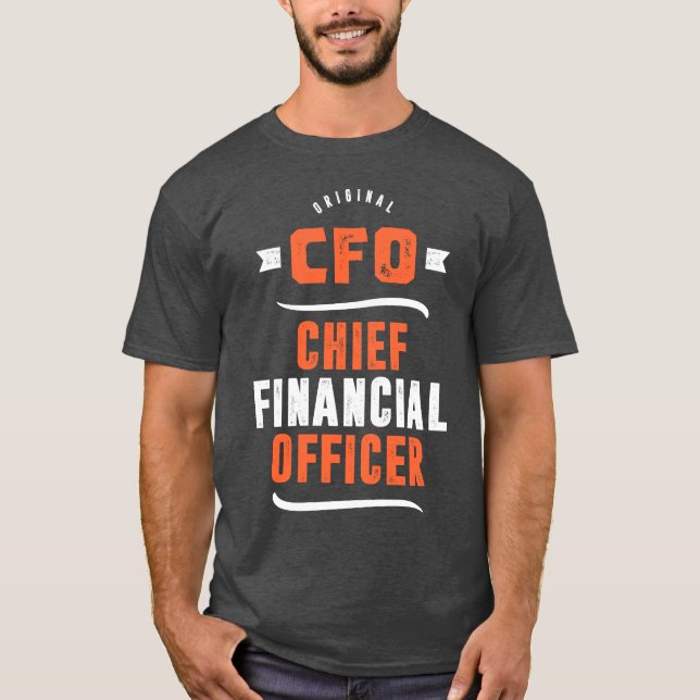T-shirt Directeur financier - Directeur financier (Devant)