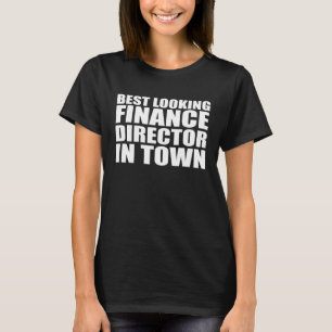 T-shirt Directeur financier : emploi de reconnaissance des