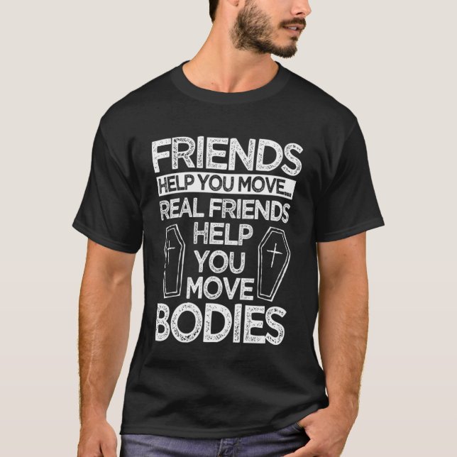 T-shirt Directeur funéraire Amis Mortician Entreprises Mor (Devant)