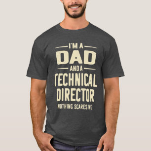 T-shirt Directeur technique Don Funny Titre de l'emploi Pr