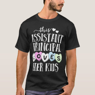 T-shirt Directrice adjointe aime son école pour enfants Va
