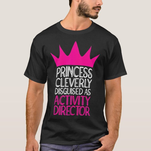 T-shirt Directrice d'activité féminine Princesse  (Devant)