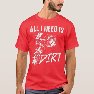T-shirt Dirt Bike Dirt Jamais Mal Motocross Dirt Bike