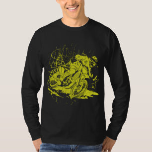 T-shirt Dirt Bike Rider Big Air Conception Cadeau Idée Pou