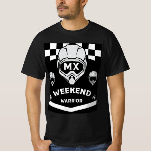 T-shirt Dirt Bike Weekend Warrior Motocross Rider