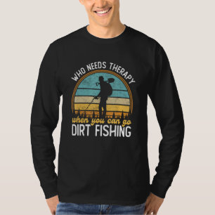 T-shirt Dirt Pêche Métal Détection Détecteur Métal Treasu
