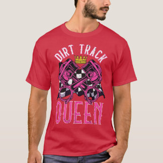 T-shirt Dirt Track Racing Dirt Track Women Racing