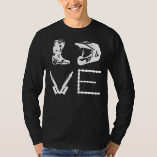 T-shirt DIRT VTT LOVE Motocross Enduro
