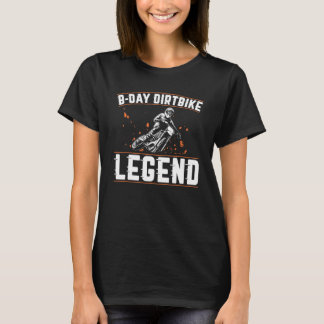 T-shirt Dirtbike Anniversaire Graphique Femmes Hommes Enfa