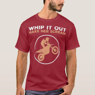 T-shirt Dirtbike Motocross Drôle Dire Dirt Vélo