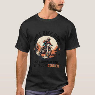 T-shirt Dirtbike Motocross Mx Dirt Bike Papa