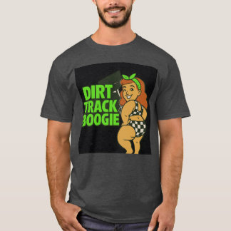 T-shirt Dirtrack Boogie Neon Racer vintage