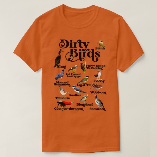 T-shirt Dirty Birds Foul (Design devant)