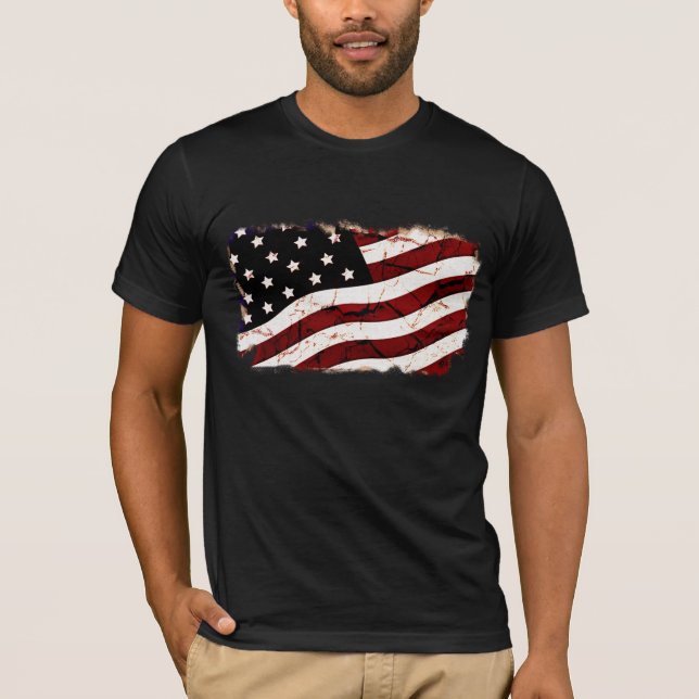 T-shirt Dirty Vintage USA (Devant)