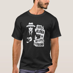 T-shirt Dis Aloha À Mon Petit Ami Ukulele Guitare