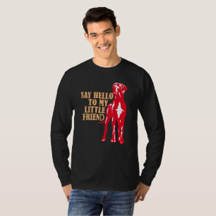 T-shirt Dis bonjour à mon petit ami