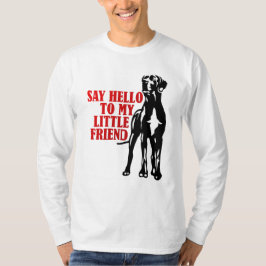 T-shirt Dis bonjour à mon petit ami