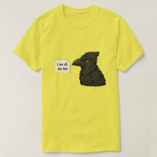T-shirt Dis Moins Je Vois Tout   Citation Drôle d'Introver