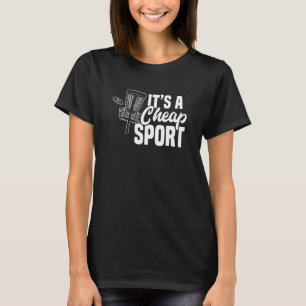 T-shirt Disc Golf C'Est Un Sport Frisbee Frolf Disc Gol