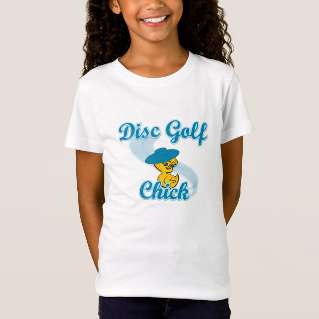 T-Shirt Disc Golf Chick #3 (Devant)