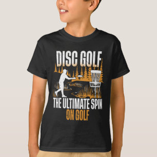 T-shirt Disc Golf La Dernière Tournée De Golf 