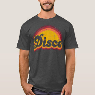 T-shirt Disco 1970s Danse Hippie Design Premium
