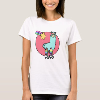 T-shirt Disco aucun lama de kawaii de drame