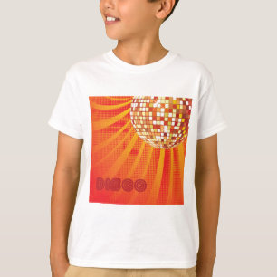 T-shirt Disco Ball ~ 1980 s 80 Disco Music Dance