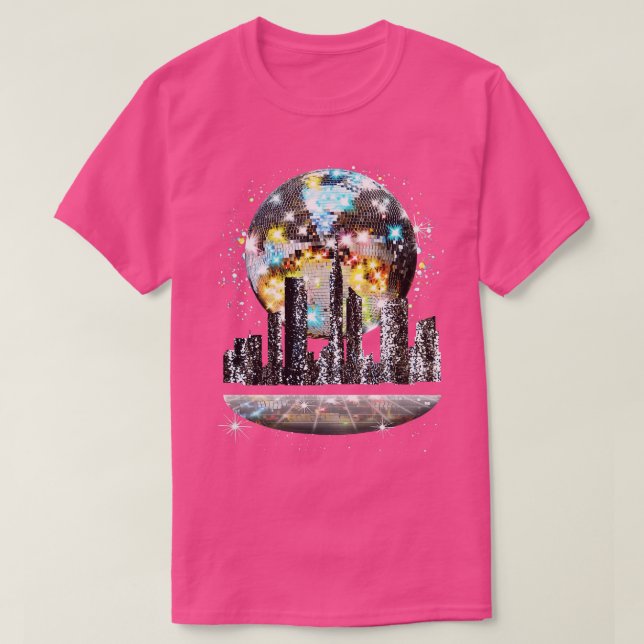 T-shirt Disco City (Design devant)