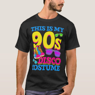 T-shirt Disco Costume Disco Musique Retro 90s