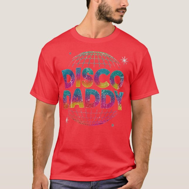 T-shirt Disco Daddy (Devant)
