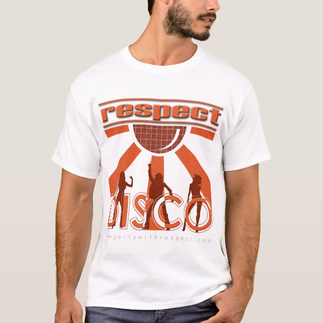 T-shirt Disco de respect (Devant)