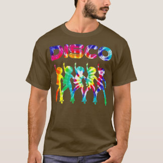 T-shirt Disco Disco Femme Disco Theme Tie Dye Dancing