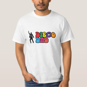 T-shirt Disco Papa - Un cadeau psychédélique pour papa