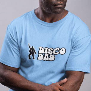 T-shirt Disco Papa - Une chemise de langue dans la joue po