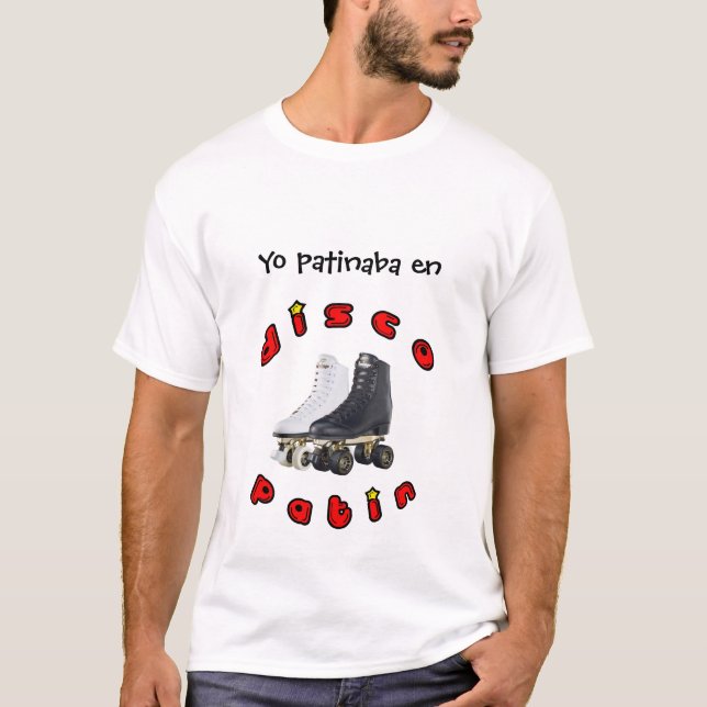 T-shirt Disco Patin (Devant)