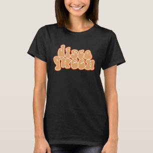 T-shirt Disco Queen Retro Dancing Vintage les années 70 80