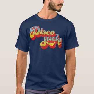 T-shirt Disco Sucre Chemise les années 70 Style Retro Vint