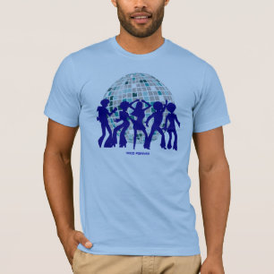 T-shirt Disco Tee Collection : Boule bleu Disco