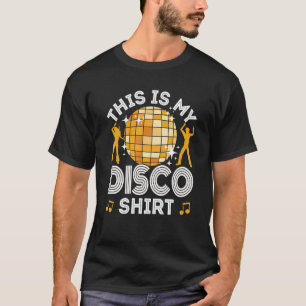 T-shirt Disco Tenue Femmes Hommes les années 70 & 80s Cost